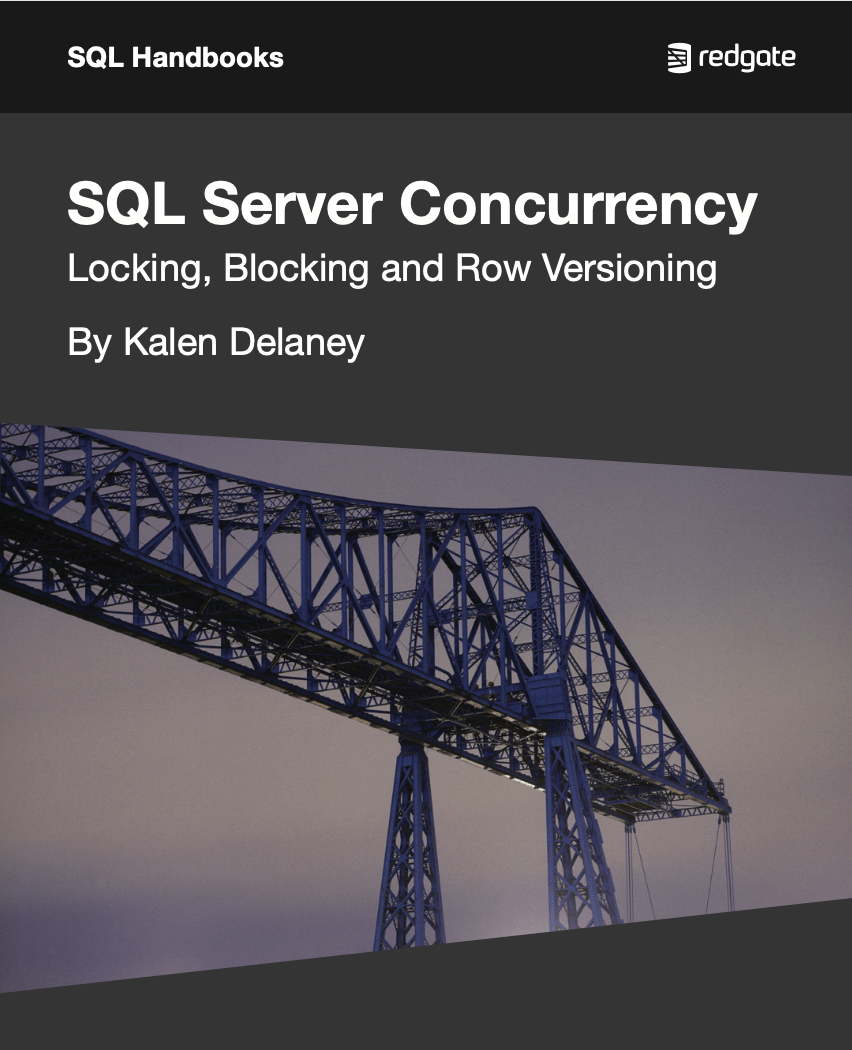 SQL Server Concurrency eBook cover