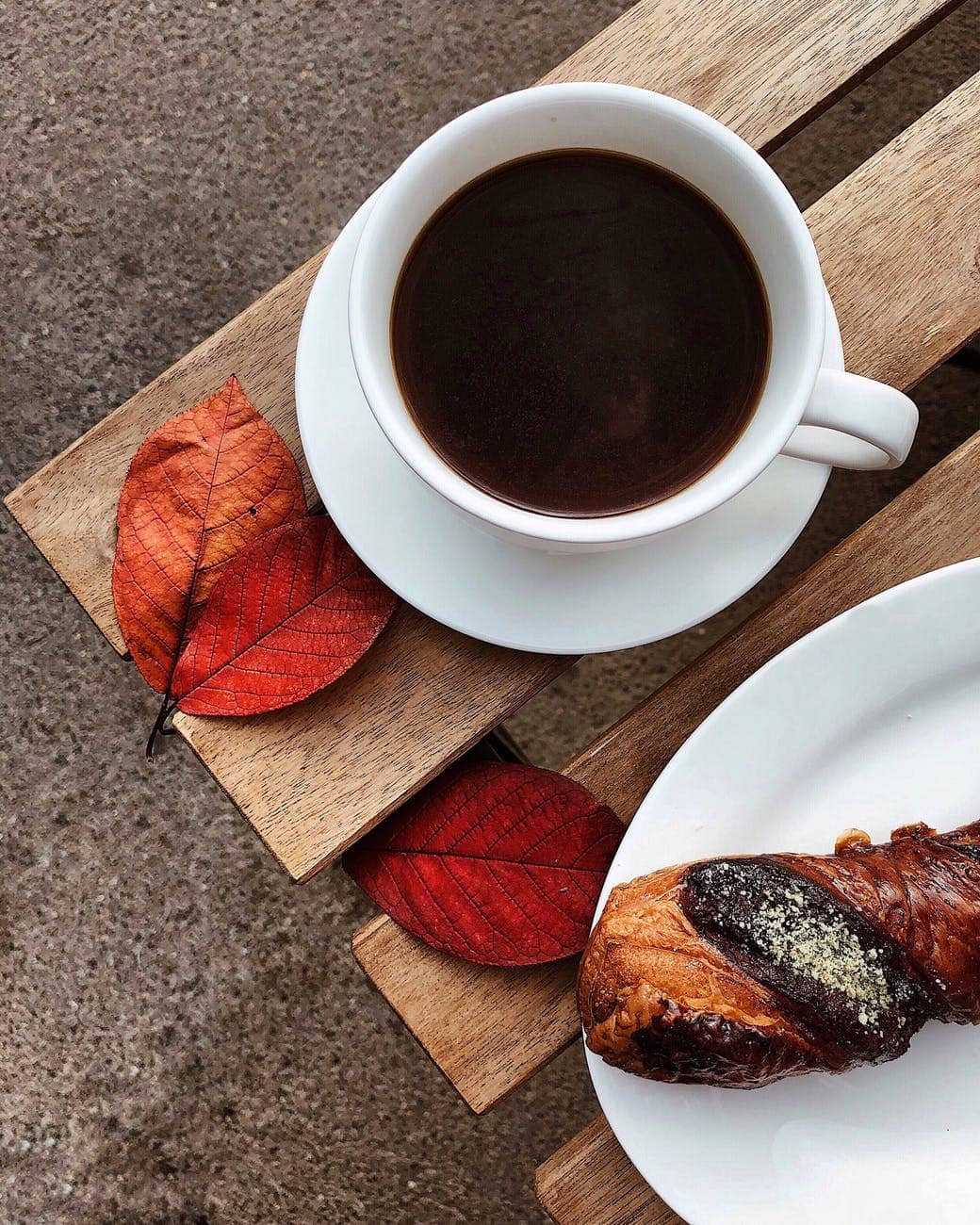 Coffee and Croissant